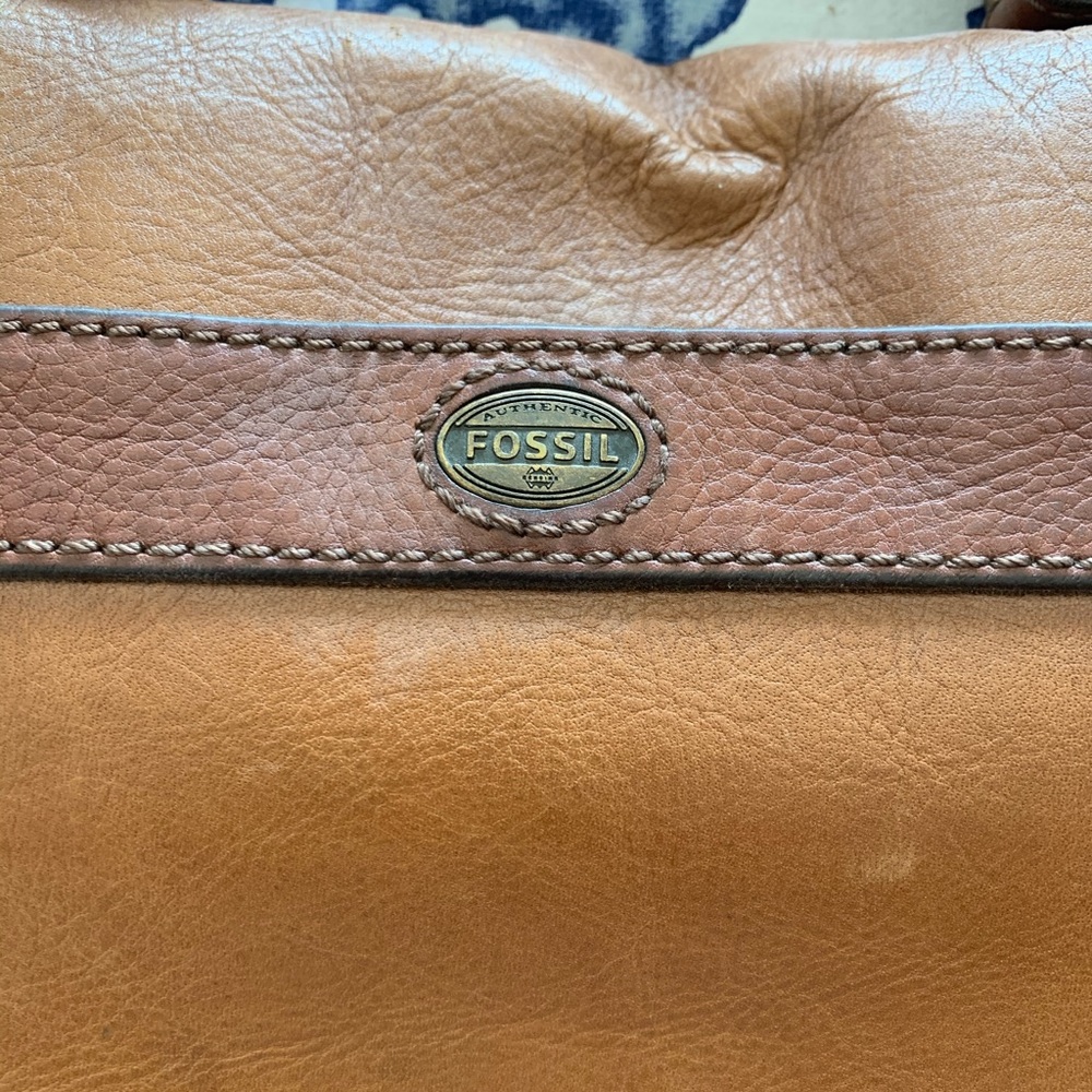Authentic Fossil Portfolio Bag - image 2